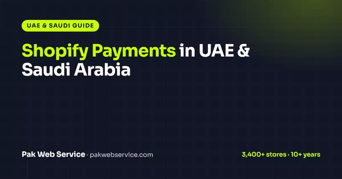 Shopify Payment Gateways in UAE & Saudi Arabia: Tabby, Tamara, Mada & COD Explained